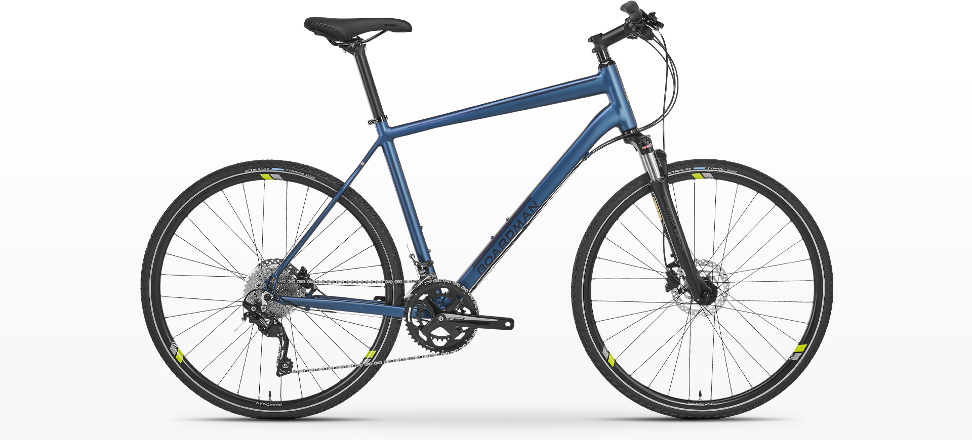 Boardman MTX 8.8 Hybrid Bike in Metallic Blue